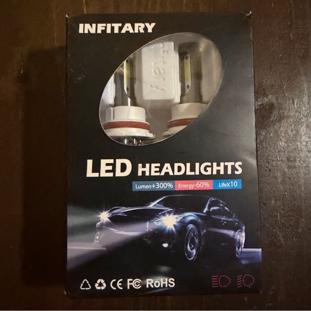 Infitary LED Headlights - White - Picture 5 of 6